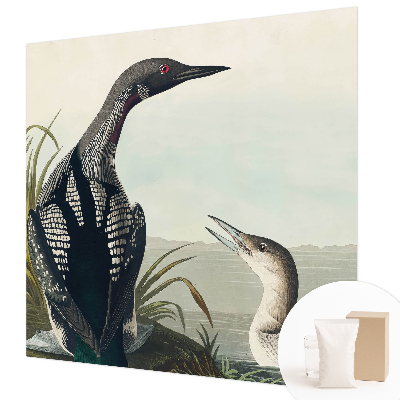 Vliesová fototapeta do ložnice Ptáci nad vodou