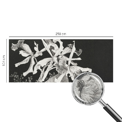 Vliesová fototapeta pro děti Ilustrace orchideje