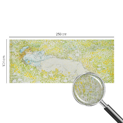 Vliesová fototapeta do ložnice Jarní relaxace