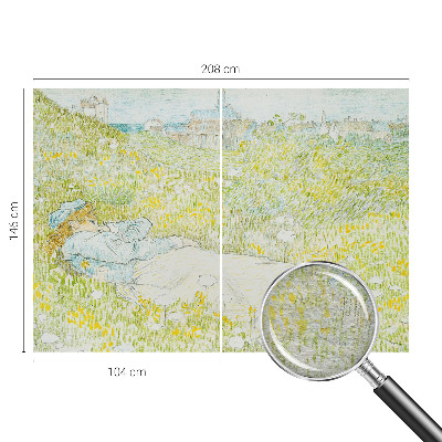 Vliesová fototapeta do ložnice Jarní relaxace