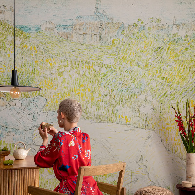 Vliesová fototapeta do ložnice Jarní relaxace