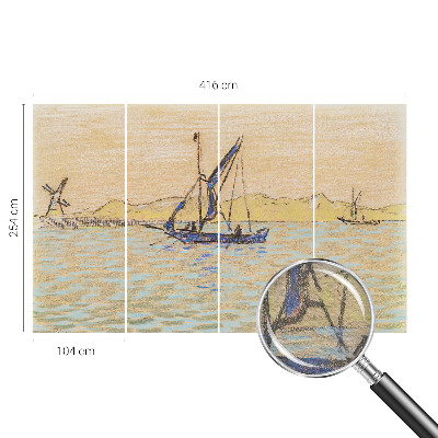 Vliesová fototapeta pro děti Moře míru