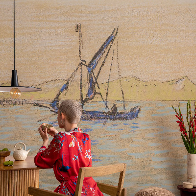 Vliesová fototapeta pro děti Moře míru