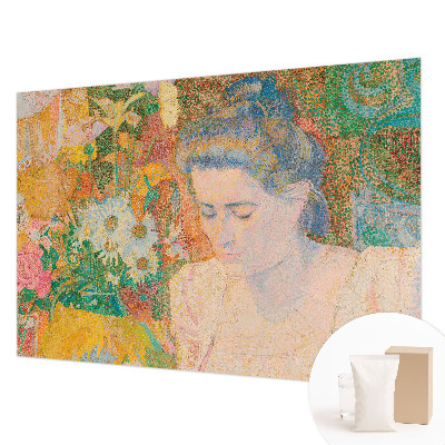 Dekorativní fototapeta na zeď Květinový portrét