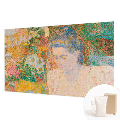 Dekorativní fototapeta na zeď Květinový portrét