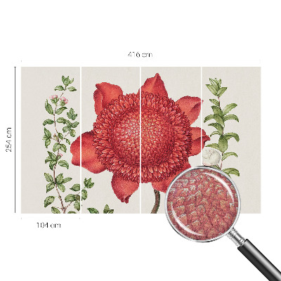 Fotografická tapeta vliesová Květinová elegance