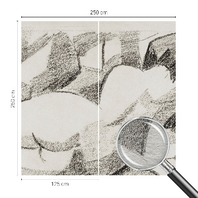 Fototapeta s potiskem na vliesu Ležící postava