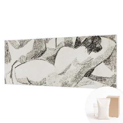 Fototapeta s potiskem na vliesu Ležící postava