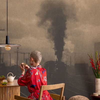 Vliesová fototapeta s potiskem Průmyslová krajina