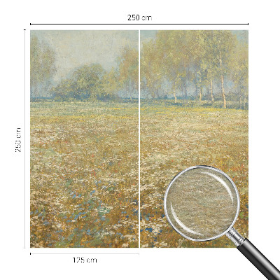 Fototapeta na míru do ložnice Kvetoucí pole