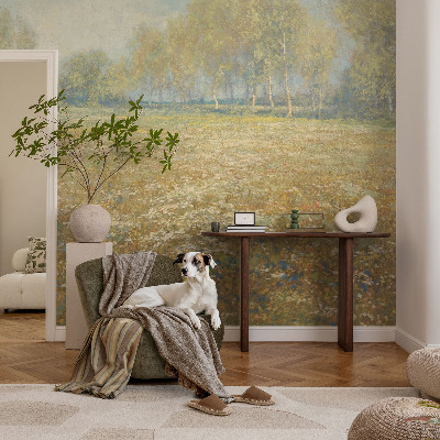 Fototapeta na míru do ložnice Kvetoucí pole