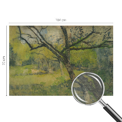 3D fototapeta Zelená krajina