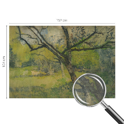 3D fototapeta Zelená krajina