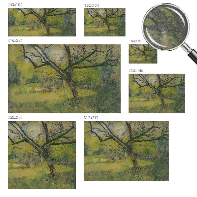 3D fototapeta Zelená krajina