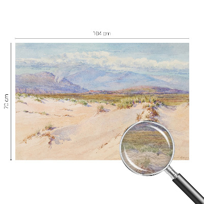 Fototapeta do ložnice Pouštní krajina