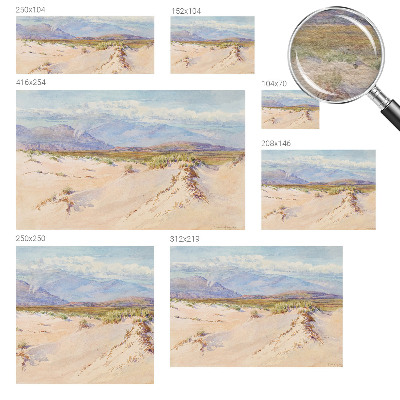 Fototapeta do ložnice Pouštní krajina