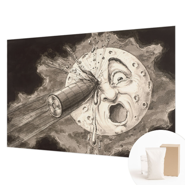 Vliesová fototapeta pro děti Kosmická srážka