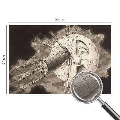 Vliesová fototapeta pro děti Kosmická srážka