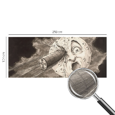 Vliesová fototapeta pro děti Kosmická srážka