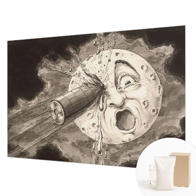 Vliesová fototapeta pro děti Kosmická srážka