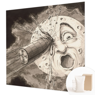 Vliesová fototapeta pro děti Kosmická srážka