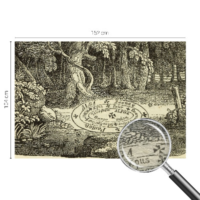 Fotografická tapeta vliesová Magický kruh