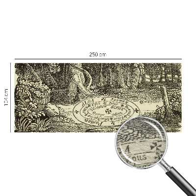 Fotografická tapeta vliesová Magický kruh