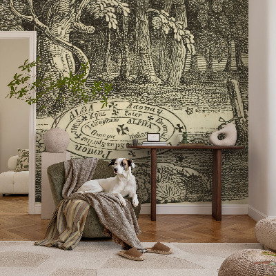 Fotografická tapeta vliesová Magický kruh