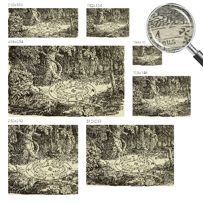 Fotografická tapeta vliesová Magický kruh