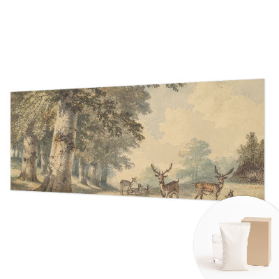 Fototapeta s potiskem na vliesu Lesní klid