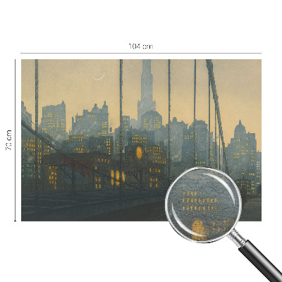 Dekorativní fototapeta na zeď Večerní panorama