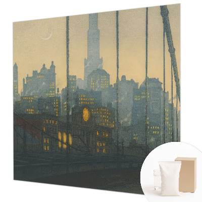 Dekorativní fototapeta na zeď Večerní panorama