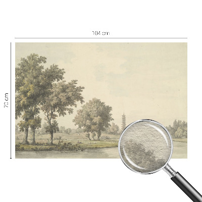 Fototapeta s potiskem na vliesu Tichý park