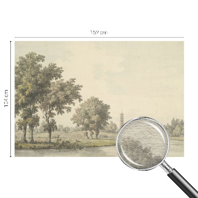 Fototapeta s potiskem na vliesu Tichý park