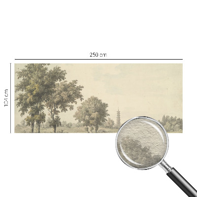 Fototapeta s potiskem na vliesu Tichý park