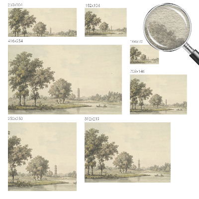 Fototapeta s potiskem na vliesu Tichý park