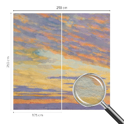 Moderní fototapeta na míru Pastelová obloha