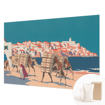 Fototapeta na míru do obýváku Velbloudí karavana