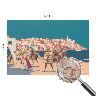 Fototapeta na míru do obýváku Velbloudí karavana