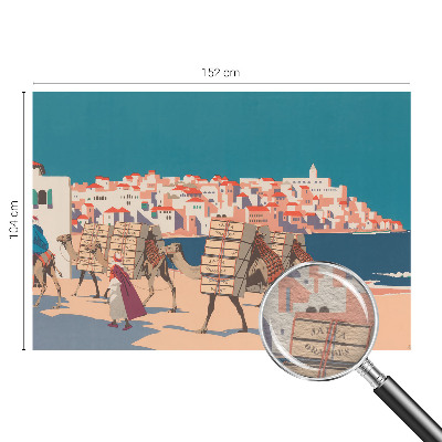 Fototapeta na míru do obýváku Velbloudí karavana