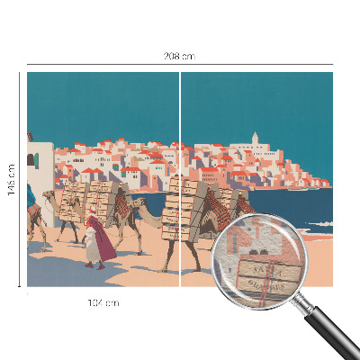 Fototapeta na míru do obýváku Velbloudí karavana