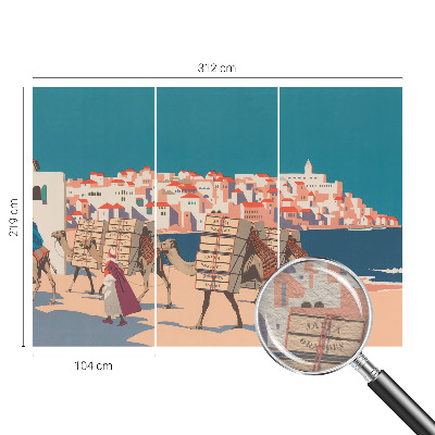 Fototapeta na míru do obýváku Velbloudí karavana