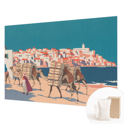 Fototapeta na míru do obýváku Velbloudí karavana