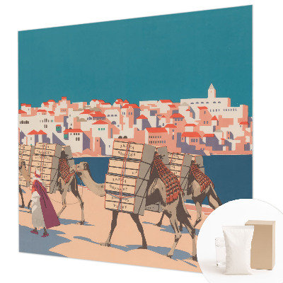 Fototapeta na míru do obýváku Velbloudí karavana