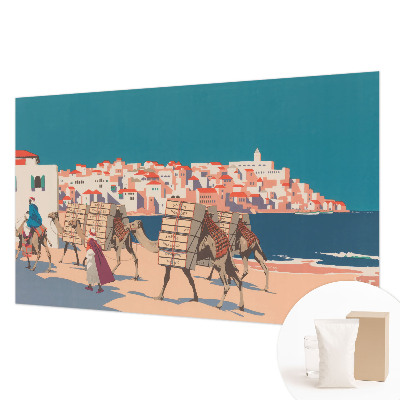 Fototapeta na míru do obýváku Velbloudí karavana