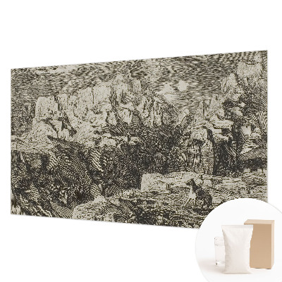 3D fototapeta Horská scenérie