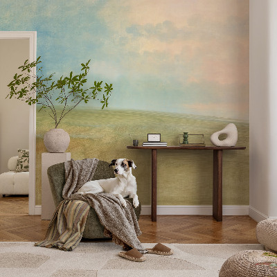 Vliesová fototapeta na zeď Pastelová pole