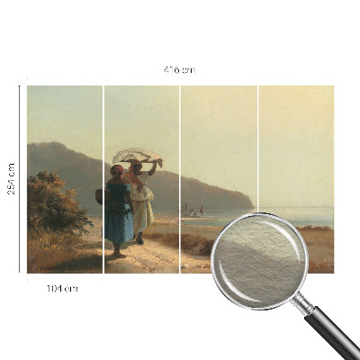 Fototapeta do obýváku Procházka u moře