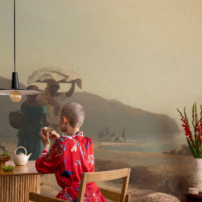 Fototapeta do obýváku Procházka u moře