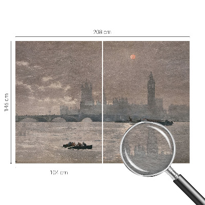 Vliesová fototapeta do obýváků Noční panorama